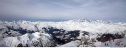 Photo Textures of Background Snowy Mountains