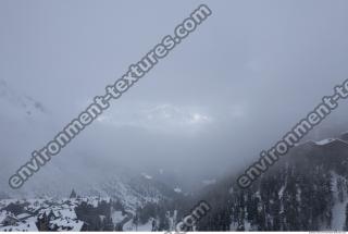 Photo Texture of Background Snowy Mountains