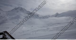 Photo Texture of Background Snowy Mountains