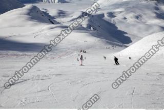 Photo Texture of Background Snowy Mountains