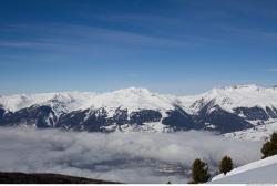 Photo Textures of Background Snowy Mountains