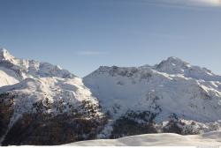 Photo Textures of Background Snowy Mountains