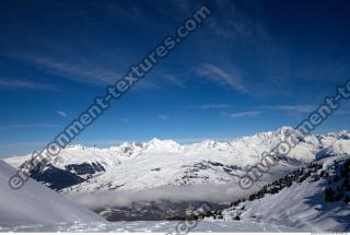 Photo Texture of Background Snowy Mountains