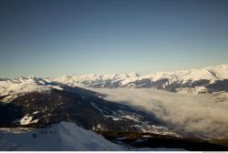 Photo Textures of Background Snowy Mountains