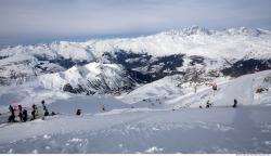 Photo Textures of Background Snowy Mountains