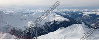 Photo Texture of Background Snowy Mountains