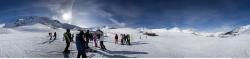 Photo Textures of Background Snowy Mountains