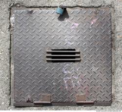 Ground Sewer Grate