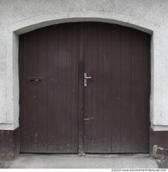 Double Wooden Doors