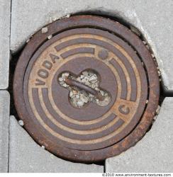 Ground Sewer Grate