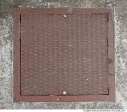 Ground Sewer Grate