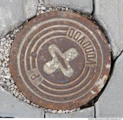 Ground Sewer Grate