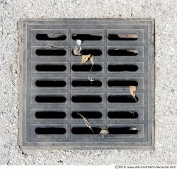 Ground Sewer Grate