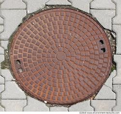 Ground Sewer Grate