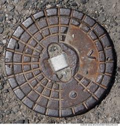 Ground Sewer Grate