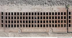 Ground Sewer Grate