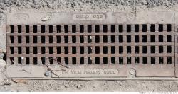 Ground Sewer Grate