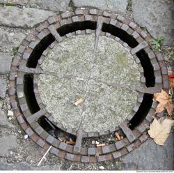 Ground Sewer Grate