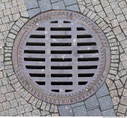 Ground Sewer Grate