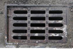 Ground Sewer Grate