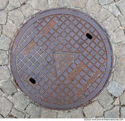 Ground Sewer Grate