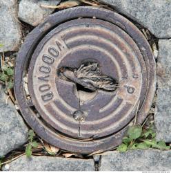 Ground Sewer Grate