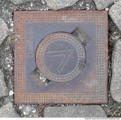 Ground Sewer Grate