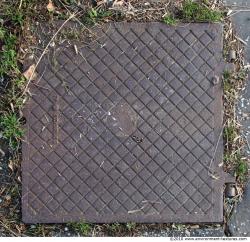 Ground Sewer Grate