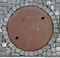 Ground Sewer Grate