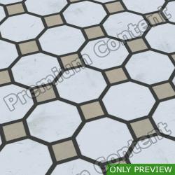 PBR Substance Material of Marble Floor